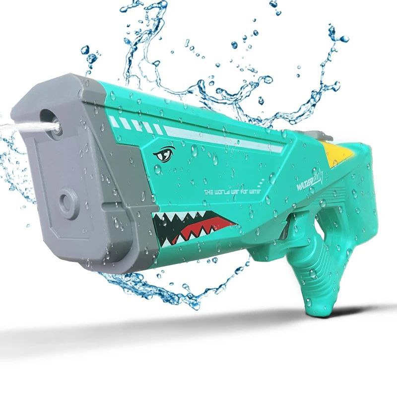 نام محصول تفنگ آب‌پاش کودک طرح کوسه (Shark Water Gun)
