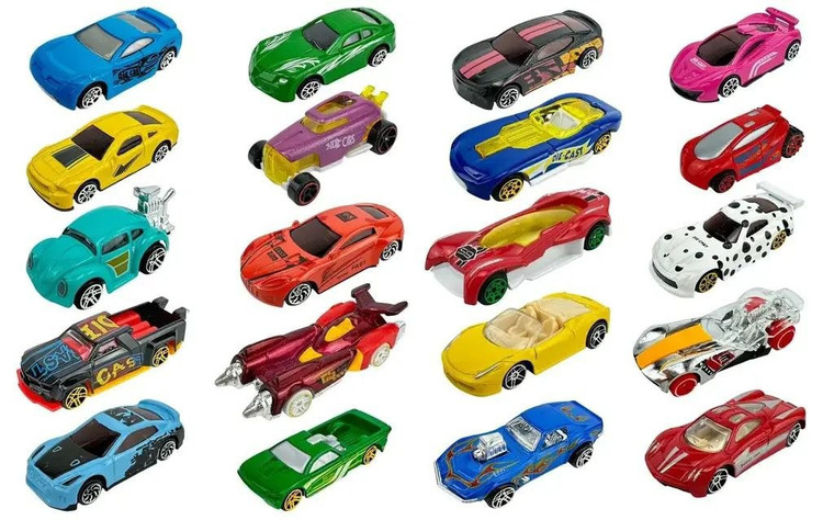 ست 20 عددی ماشین فلزی hot wheel