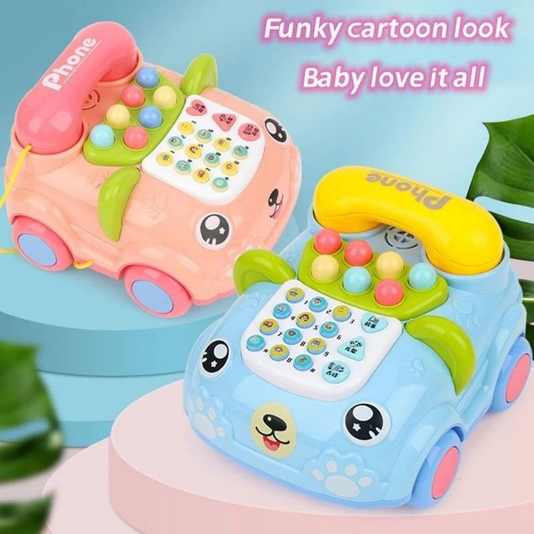 تلفن آموزشی موزیکال کارتونی Early Education Telephone