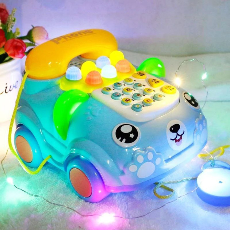 تلفن آموزشی موزیکال کارتونی Early Education Telephone