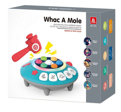 چکش موزیکال نوزادی مدل بازی ضربهای (Whac A Mole)