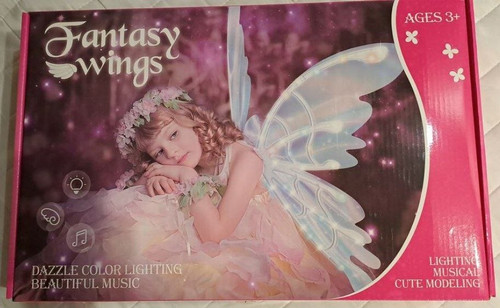 بال فرشته موزیکال چراغدار Fantasy Wings