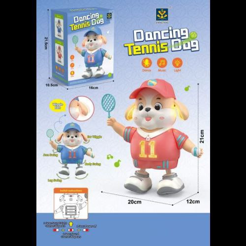 سگ رقصنده تنیس (Dancing Tennis Dog) – مدل سگ تنیسباز