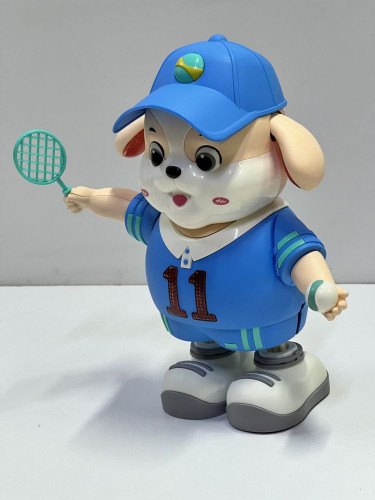 سگ رقصنده تنیس (Dancing Tennis Dog) – مدل سگ تنیسباز