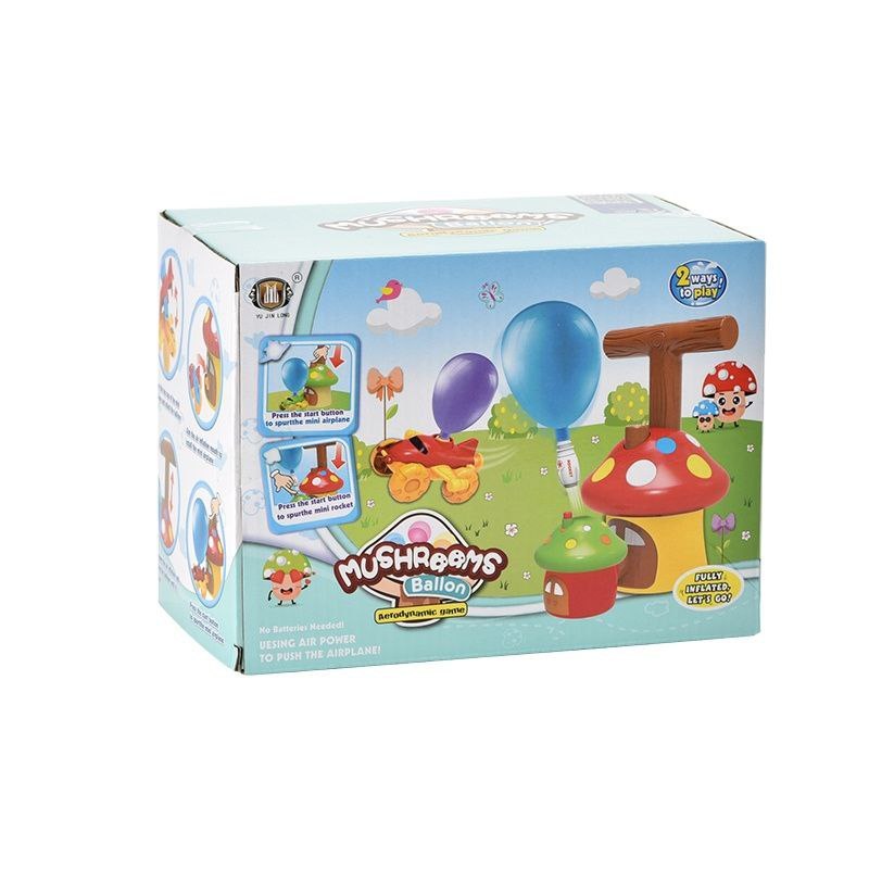 بادکنک انفجاری قارچ (Mushroom Balloon) – مجموعه بازی باد کردن بادکنک