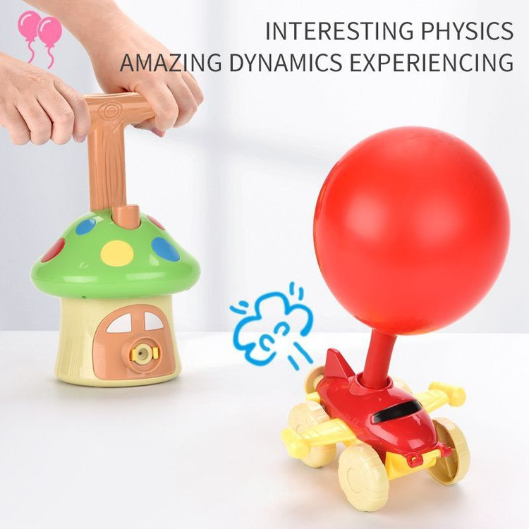 بادکنک انفجاری قارچ (Mushroom Balloon) – مجموعه بازی باد کردن بادکنک