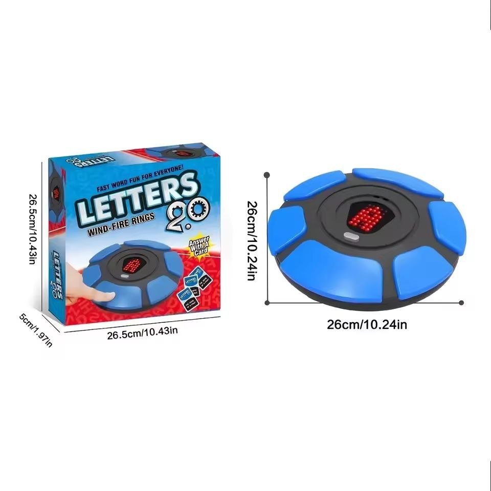 حلقه‌های آتش و باد حروف (Letters 2.0 Wind-Fire Rings)