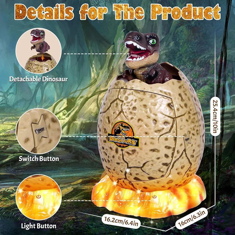 گاوصندوق پسانداز دایناسور با دایناسور detachable (Dinosaur Savings Bank)