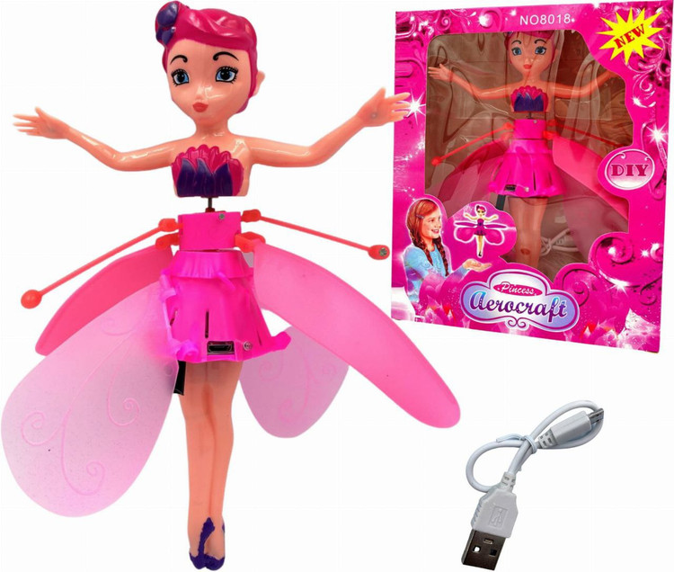 عروسک پروانه پروازکن پرنسس آئروکرافت (Princess Aerocraft Flying Fairy Doll)