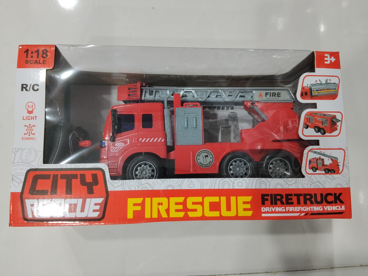 کامیون آتشنشانی ریموت کنترل FIRETRUCK 1:18 | بهترین هدیه برای کودکان