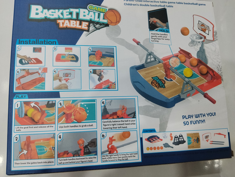 بسکتبال جدولی دستلرزان (Hand Controlled Basketball Table)