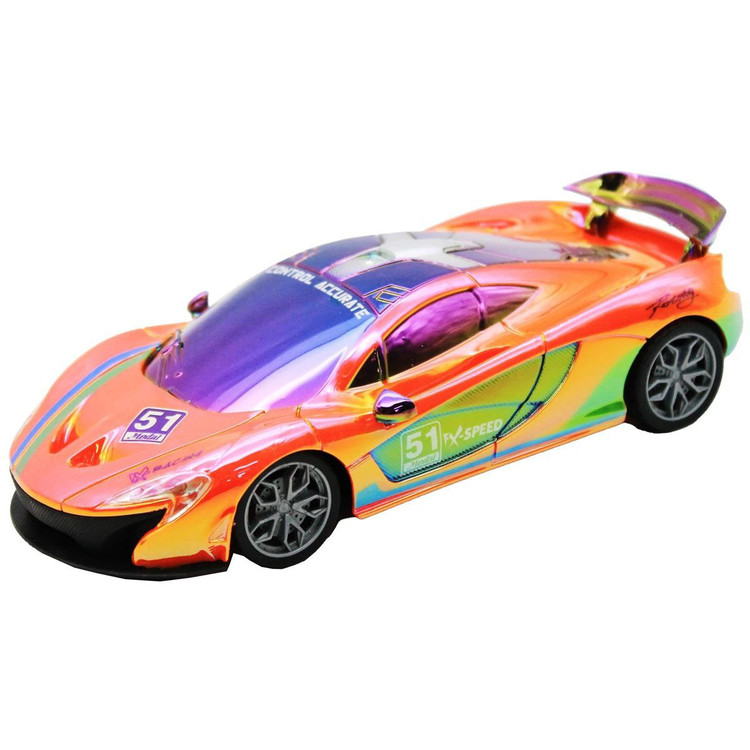 ماشین بازی کنترلی (Nemesis)1:22 با رنگبندی UV رنگارنگ و دریبینگ مسابقهای