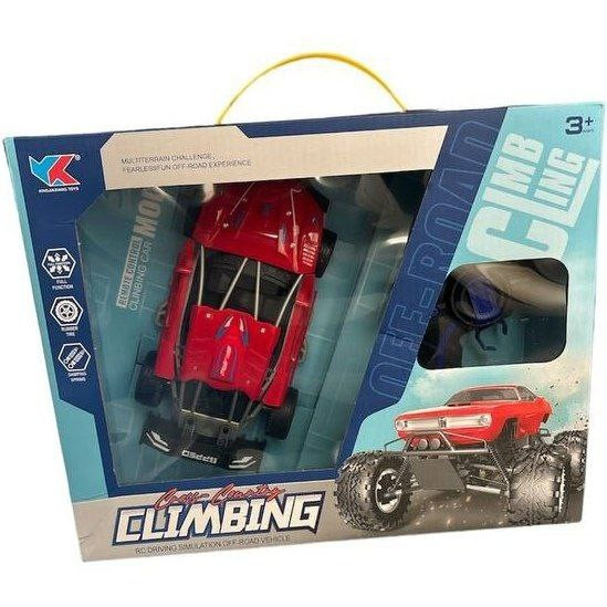 ماشین بازی کنترلی کلیمبینگ (Climbing) ۱:۱۸ قرمز با ریموت کنترل