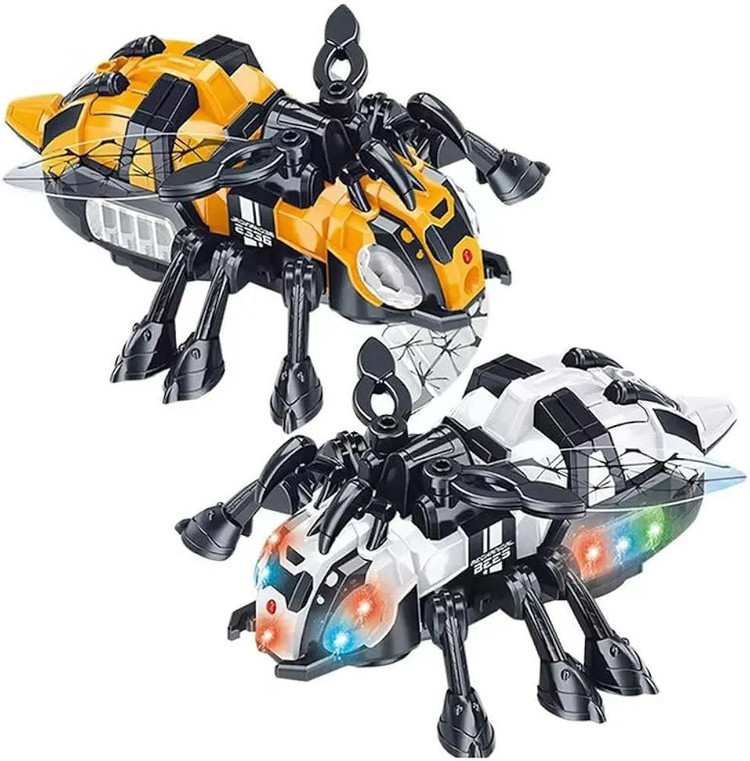 ربات کنترلی زنبور عظیم Insect Bees (رنگ زرد-مشکی و سفید-مشکی، مدل هوشمند با سنسورها)