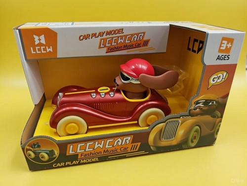 ماشین قدرتی مدل سگ موسیقیدار LC CW Car Fashion Music Car (رنگ قرمز، آبی یا زرد)