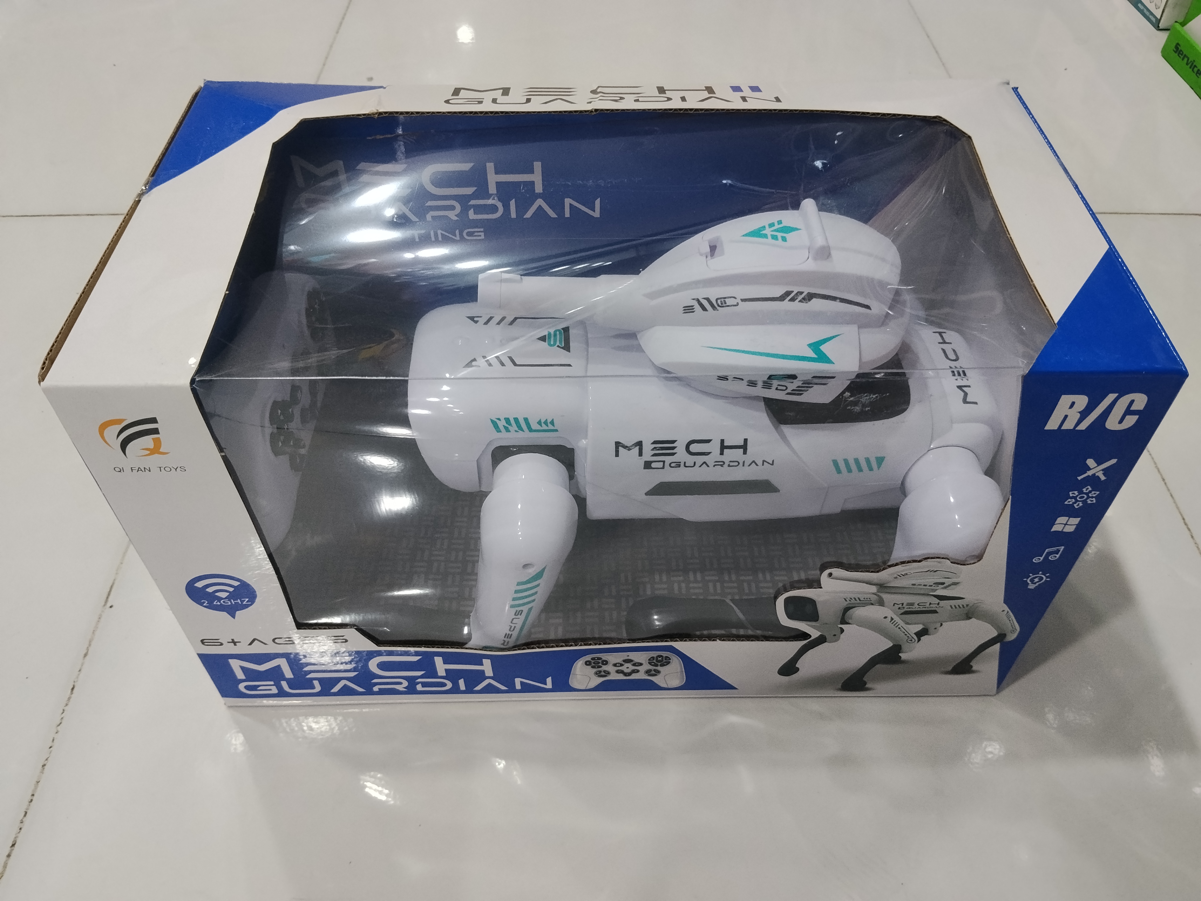 ربات سگ کنترلی هوشمند مدل Mech Guardian