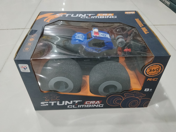 STUNT CRA CLIMBING RIC Stunt Spray – ماشین کنترلی چرخش ۳۶۰ درجه و پرش بارل رول