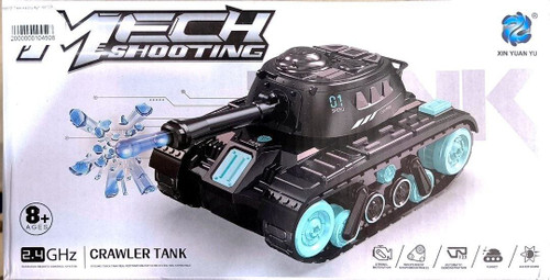 TANK SHOOTING RC Crawler Tank – تانک کنترلی تیرانداز با تفنگ آب و چرخش