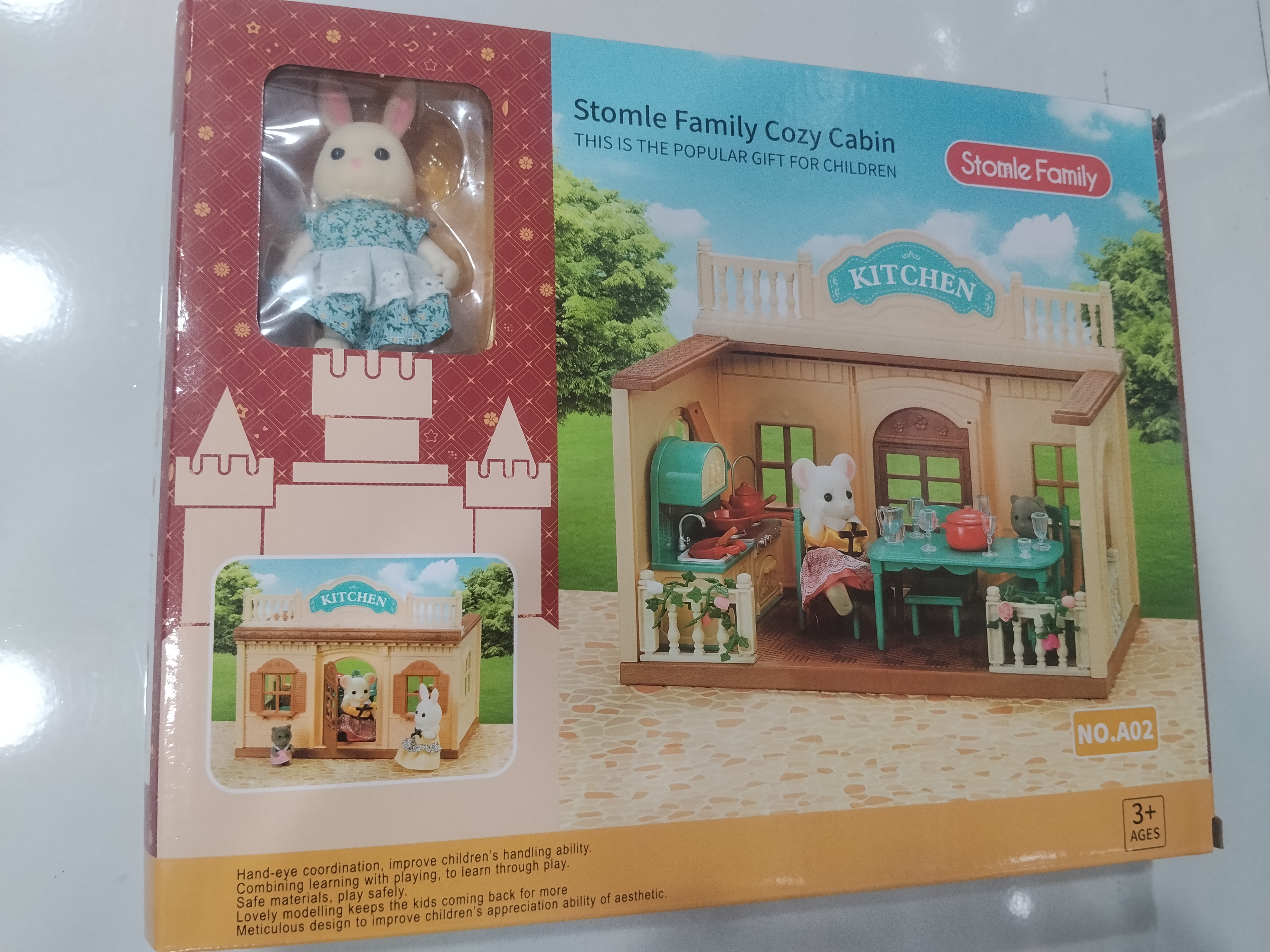 خانه کوزی خانواده استومل (Stomle Family Cozy Cabin) – نسخه آشپزخانه