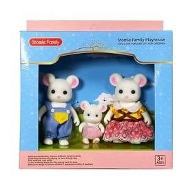 مجموعه فیگورهای خانواده استومل (Stomle Family Playhouse) – سه نفره (موشها)