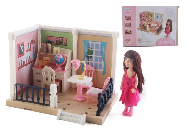 Diy Dream Cabin series – ست بازی خونه‌سازی با عروسک