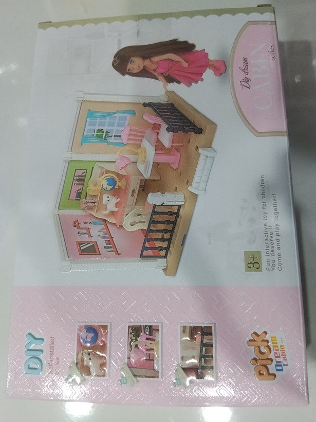 Diy Dream Cabin series – ست بازی خونهسازی با عروسک