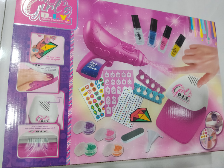 Deluxe Nail Art Salon Set | ست آرایش ناخن دلوکس برای طراحی، رنگآمیزی و براقی ناخن