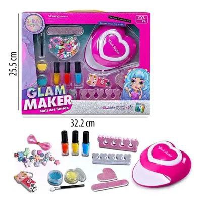 Glam Maker Nail Art Series | ست لوازم آرایش ناخن Gl am Maker با طراحی شاینینگ و پاپ