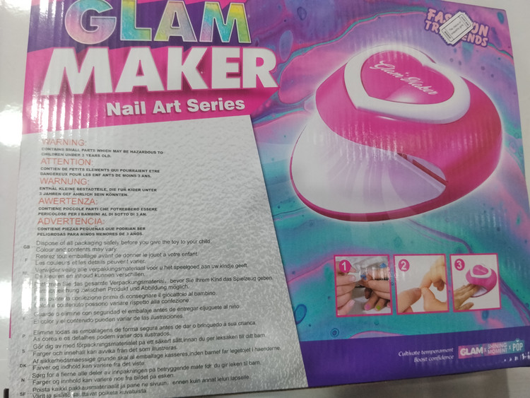 Glam Maker Nail Art Series | ست لوازم آرایش ناخن Gl am Maker با طراحی شاینینگ و پاپ