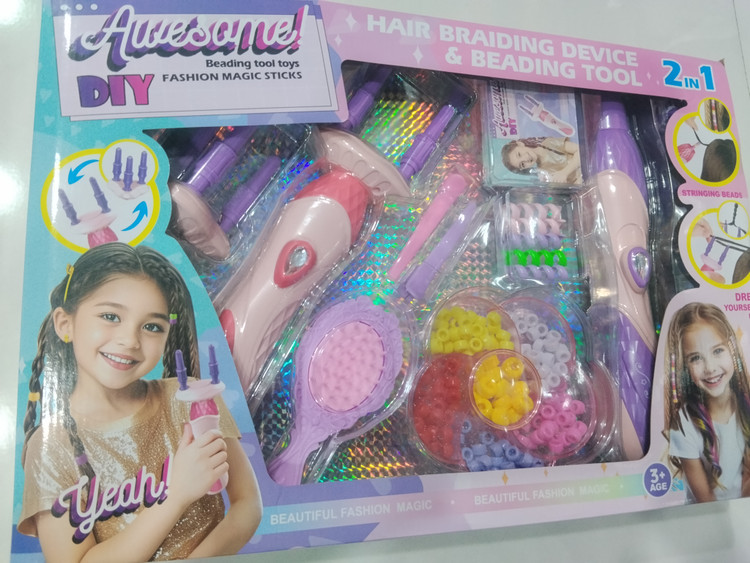 دستگاه بافت مو کودک DIY Fashion Magic Sticks